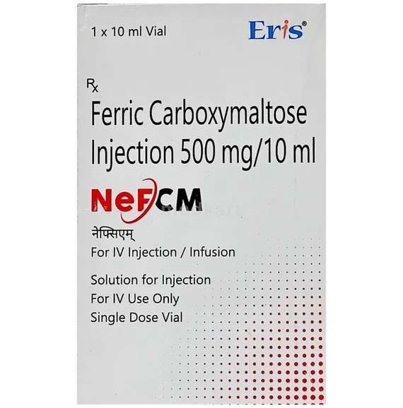 nefcm 500mg injection 10 ml